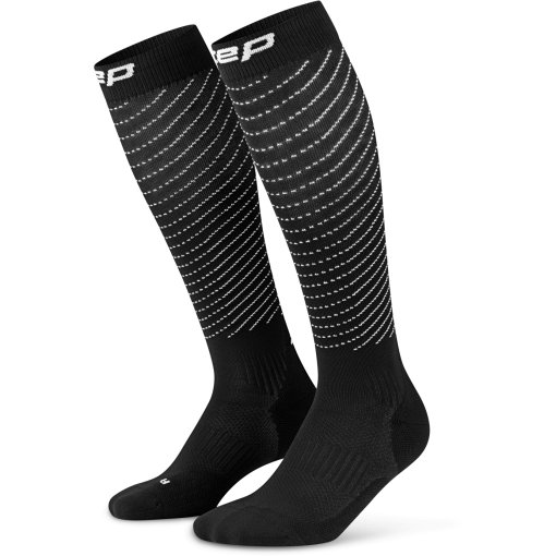 Productfoto van CEP Pro Run Reflective Tall Compressiesokken 3.0 Heren - black