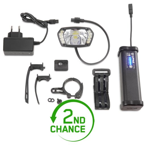 Produktbild von Lupine SL AX Frontleuchte - 13.8 Ah SmartCore Akku - schwarz - B-Ware