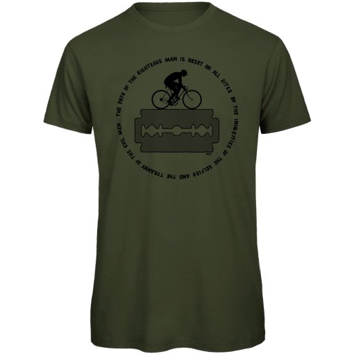 Foto de RTTshirts Camiseta Ciclismo Hombre - Ezequiel 25:17 - khaki