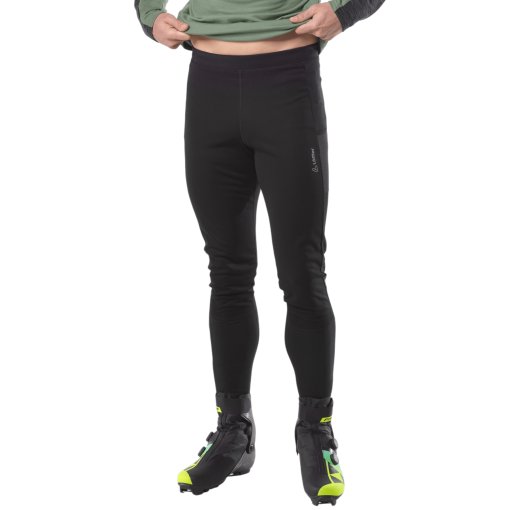 Produktbild von Löffler Airblocc Warm Tights Herren - schwarz 990