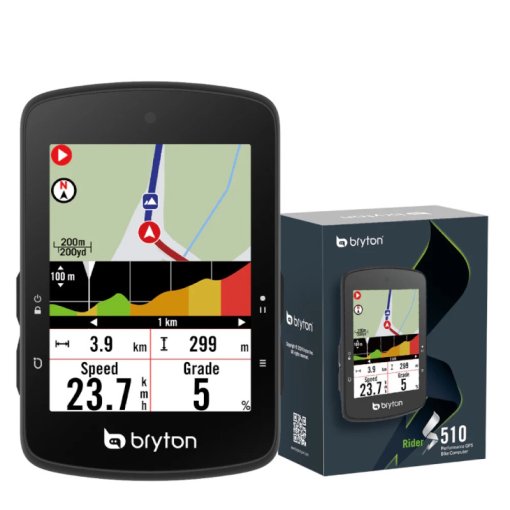 Produktbild von Bryton Rider S510 E GPS Fahrradcomputer