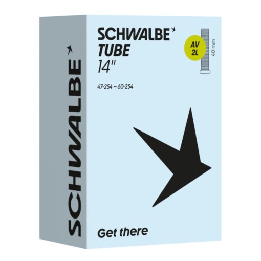 Image of Schwalbe Inner Tube - No. 2L | 14" - 47/60-254  | AV 40mm