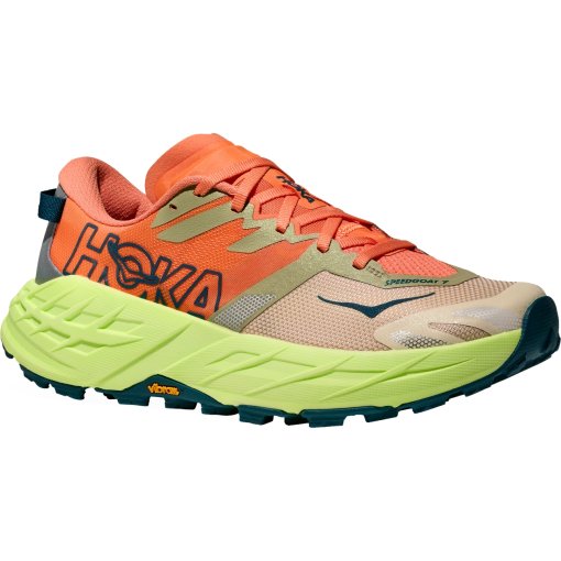 Kuva tuotteesta Hoka Speedgoat 7 Juoksukengät Naiset - persimmon / neon yuzu