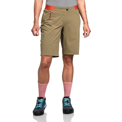 Foto de Schöffel Pantalones Cortos Ciclismo Mujer - Mellow Trail - soft walnut 4505