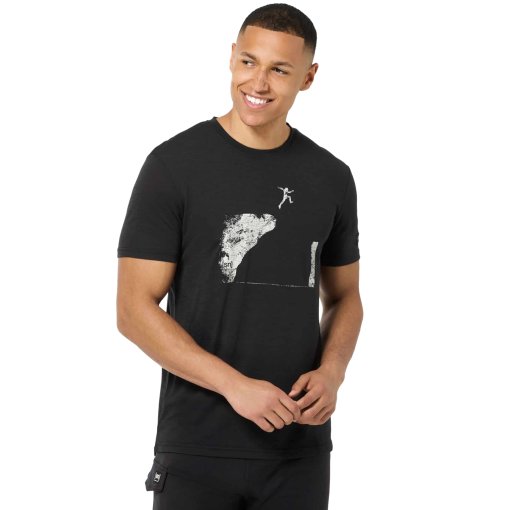 Foto de SUPER.NATURAL Camiseta Hombre - Jumping Jack - Jet Black/Feather Grey