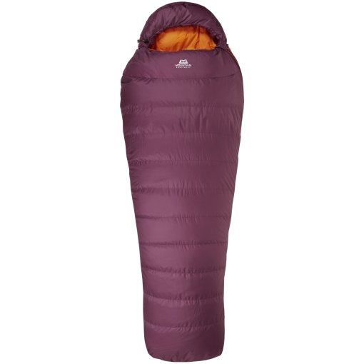 Foto de Mountain Equipment Saco de Dormir Mujer - Classic Eco 300 Regular ME-006764 - cremallera izquierda - raisin