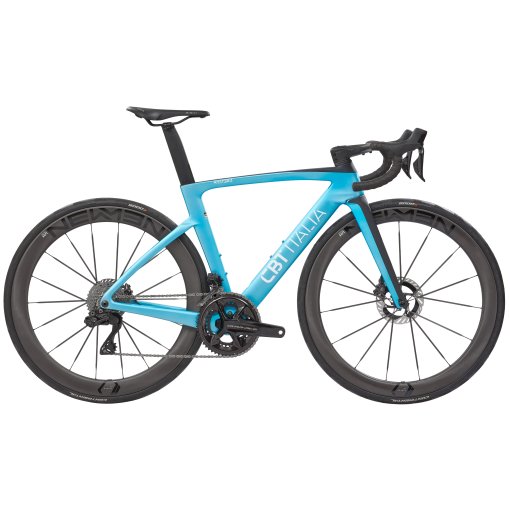 Picture of CBT Italia MYSTERO - Dura Ace Di2 Power Meter - Carbon Roadbike - 2026 - teal