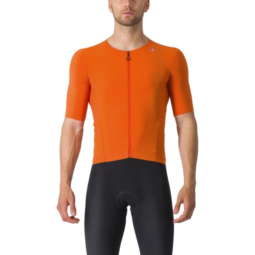 Photo produit de Castelli Maillot Homme - Premio Black - orange rust 318