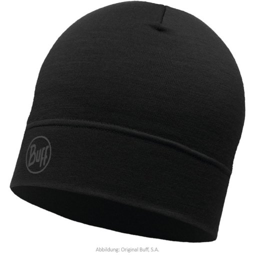 Photo produit de Buff® Bonnet - Merino Lightweight - Solid Black