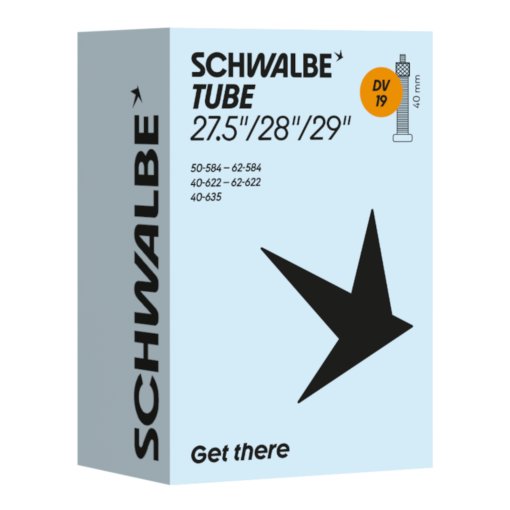 Produktbild von Schwalbe Schlauch - No. 19 | 27.5&quot;/28&quot;/29&quot; - 50/62-584, 40/62-622, 40-635 | DV 40mm