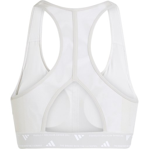 adidas Powerreact Training Medium Support Sports Bra - wonder
