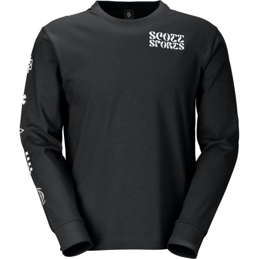 Produktbild von SCOTT Graphic Langarm-Shirt Damen - black