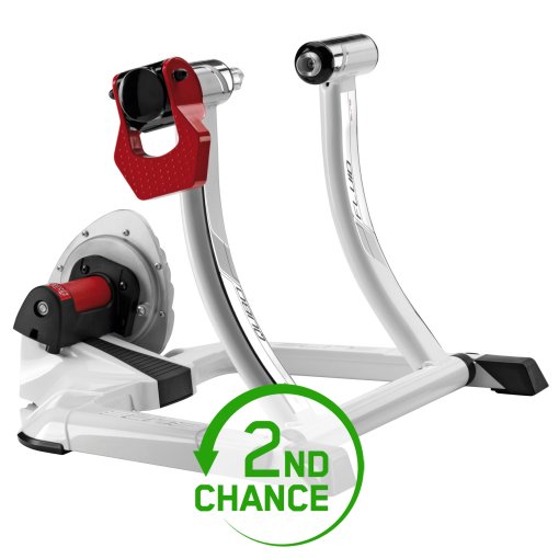Produktbild von Elite Qubo Fluid - Wheel On Heimtrainer - weiß - B-Ware