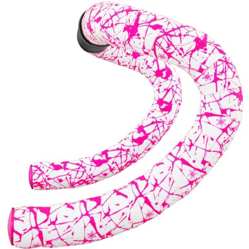 Produktbild von Supacaz Super Sticky Kush Splat Limited Lenkerband - White / Neon Pink