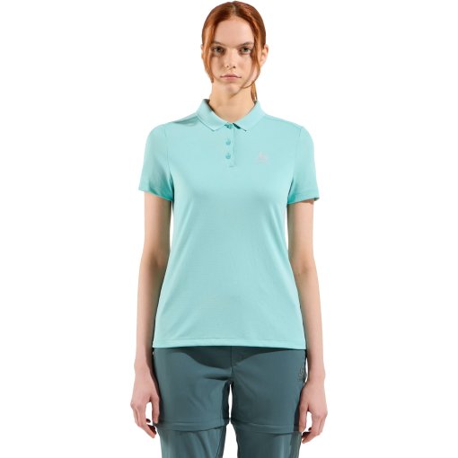Photo produit de Odlo Polo Femme - F-Dry - aqua haze