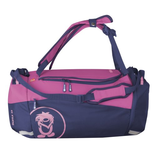 Produktbild von Trollkids Reisetasche 35L Kinder - Mallow Pink/Violet Blue/Wild Rose