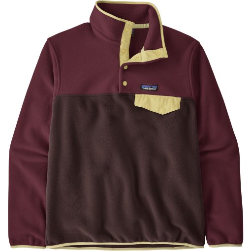 Foto de Patagonia Jersey Polar Mujer - Lightweight Synchilla Snap-T - Den Brown