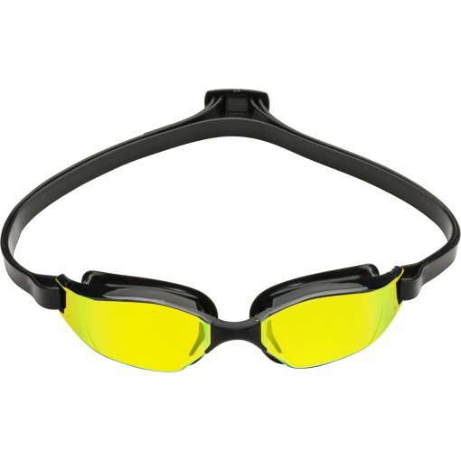 Foto de AQUASPHERE Gafas Natación - Espejo Titanio Amarillo - Xceed - Negro/Negro/Negro