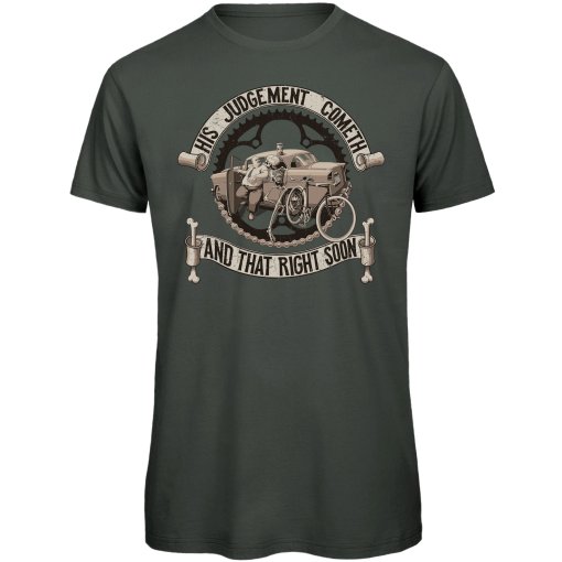 Produktbild von RTTshirts Dead can Ride Fahrrad T-Shirt Herren - dunkelgrau