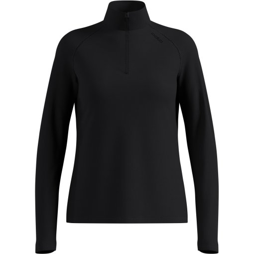 Kuva tuotteesta Odlo Essentials Warm Naisten puolivetoketjullinen välikerrospaita - black