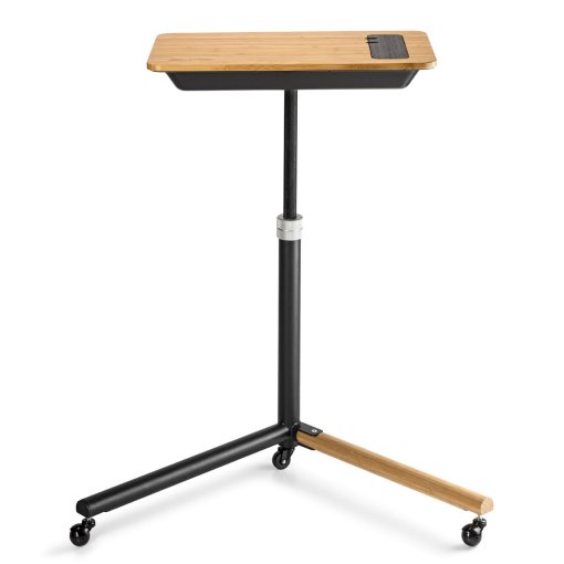 Foto de Elite Training Desk Mesa para Ciclismo en Interiores - madera/negro