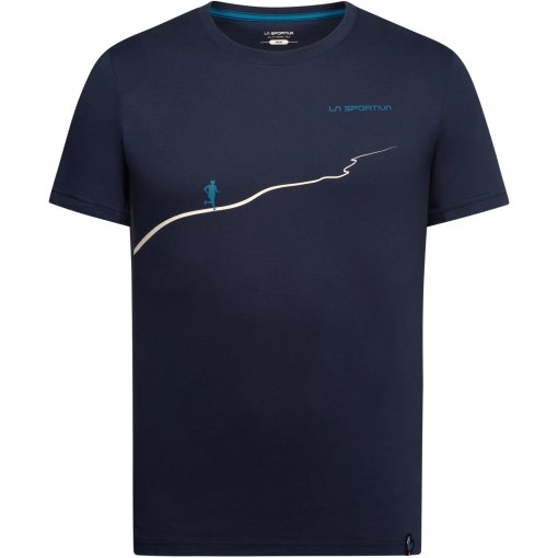 Picture of La Sportiva Trail T-Shirt Men - Night Sky/Chalk