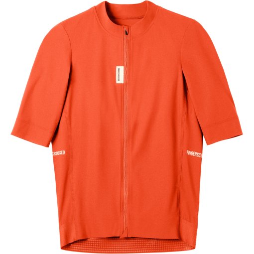 Foto de FINGERSCROSSED Maillot de Manga Corta Hombre - Road - Poppy Red