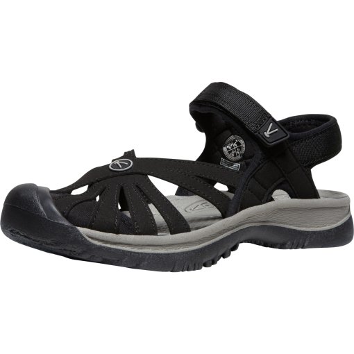 Productfoto van KEEN Rose Sandalen Dames - Black/Neutral Gray