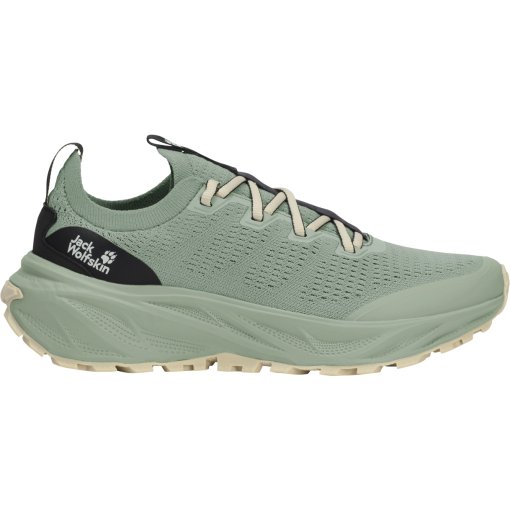 Produktbild von Jack Wolfskin Ps Trail Knit Low Wanderschuhe Damen - green zinnia