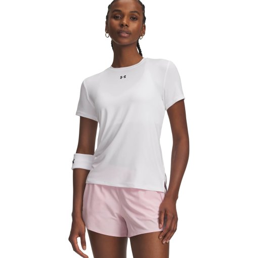 Productfoto van Under Armour UA Vanish Shirt met Korte Mouwen Dames - White/Black