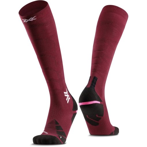 Produktbild von X-Socks Ski Anatomix Merino OTC Socken - oxide red