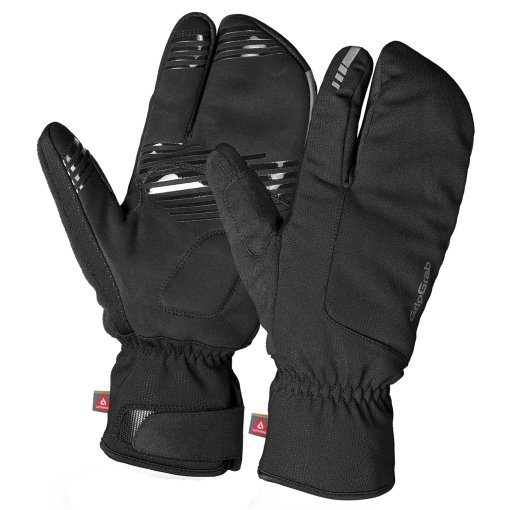 Produktbild von GripGrab Nordic 2 Deep Winter Lobster Winddichte Handschuhe - Schwarz