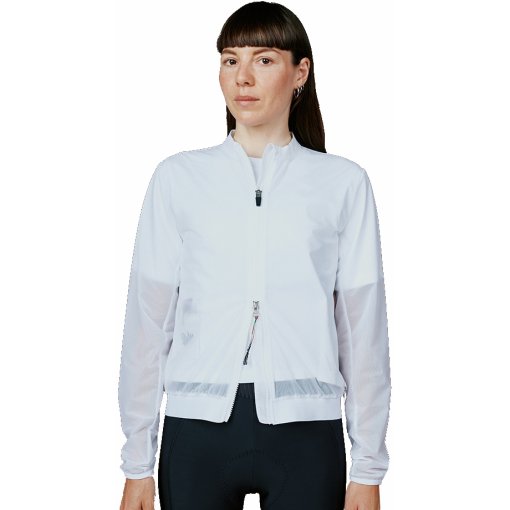 Foto de FINGERSCROSSED Chaqueta Cortavientos Mujer - Setting Off - Blanco