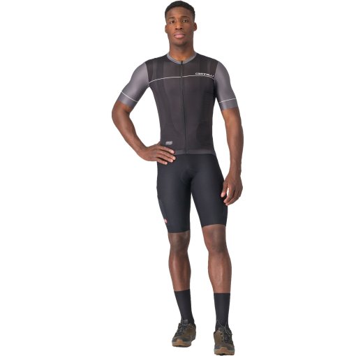 Castelli Unlimited Endurance 2 Jersey Men - light black/smoky grey