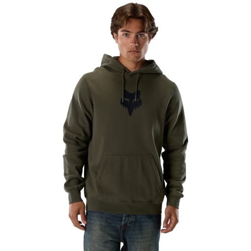 Produktbild von FOX Head Fleece Hoodie Herren - olive green