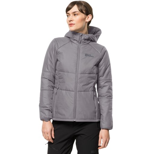 Foto de Jack Wolfskin Chaqueta de Invierno Mujer - Bergland Ins Hoody - seagull