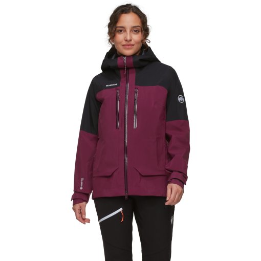 Foto de Mammut Chaqueta Mujer - Crater Pro Hardshell - vin-black