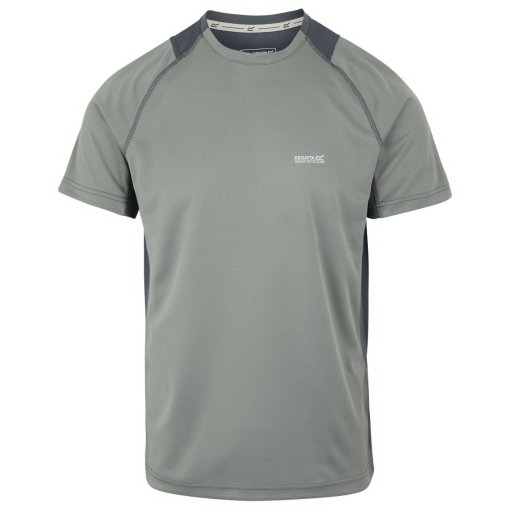 Foto de Regatta Camiseta Hombre - Virda IV - Glacier/Stormy Weather HU9