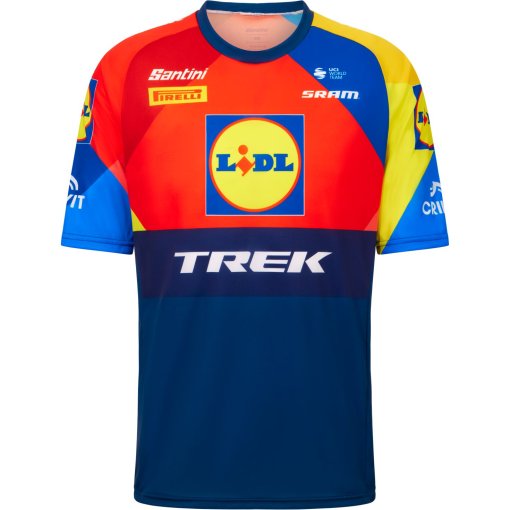 Foto de Santini Maillot Hombre - Team Lidl-Trek 2025 Tech-T Supporters RE499GLL25LT - print