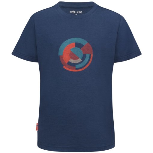 Foto van Trollkids Sandefjord XT T-Shirt Kinderen - Mystic Blue