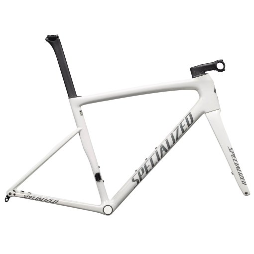 Foto de Specialized Cuadro Bicicleta Carretera Carbono - TARMAC SL8 - 2025 - gloss dune white / black pearl over ashen