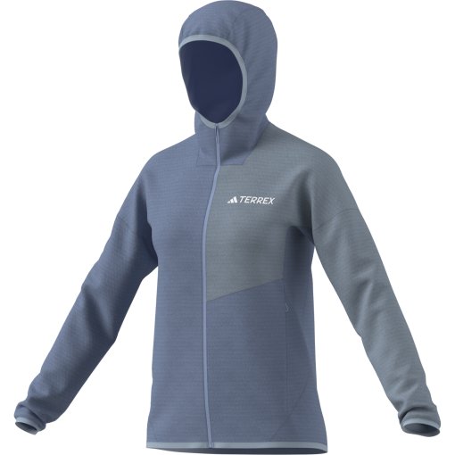 Produktbild von adidas TERREX Xperior CLIMAWARM Light Fleecejacke mit Kapuze Damen - global blue KB4539