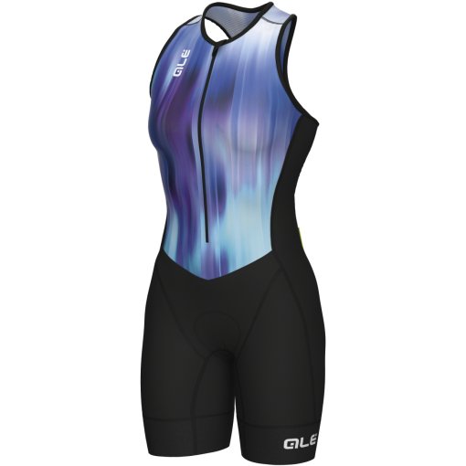 Picture of Alé TRIATHLON Crazy Sleeveless Tri Skinsuit Women - blue combo