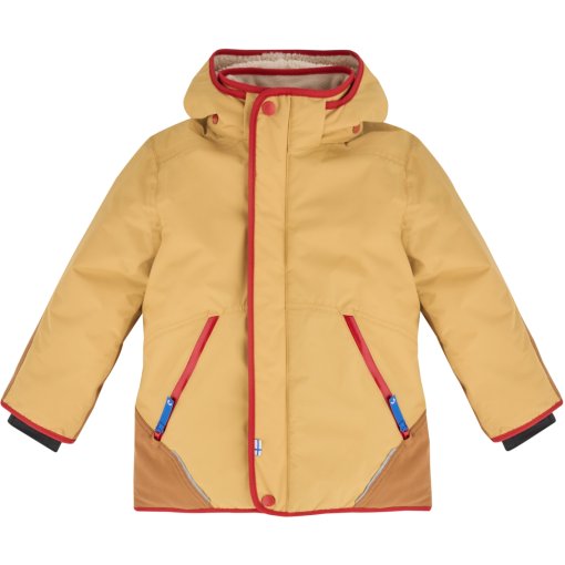 Picture of Finkid TALVINEN HUSKY Winter Jacket Kids - ochre/lava