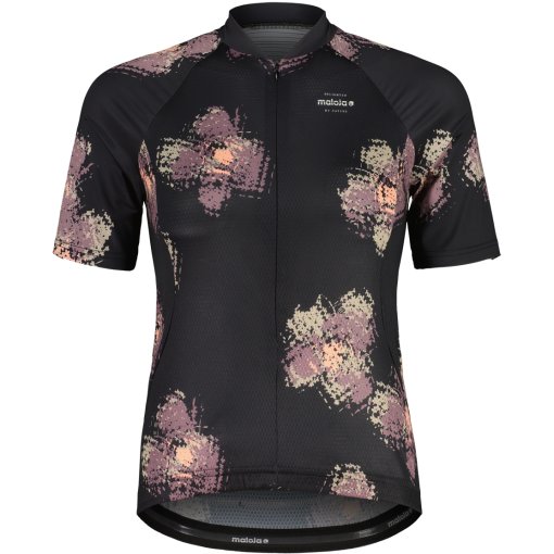 Produktbild von Maloja SundaM. 1/2 Kurzarmtrikot Damen - deep black joy 1244