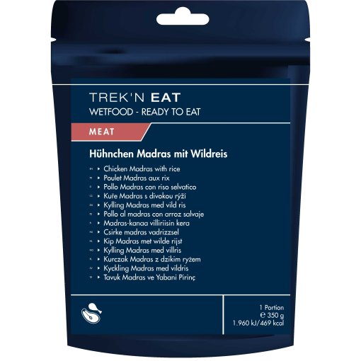 Produktbild von Trek&#039;N Eat Hühnchen Madras mit Wildreis - Wetfood - 350g