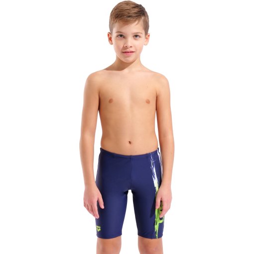 Billede af arena Feel Paint Jammer-badebukser til drenge - Navy-Navy Multi
