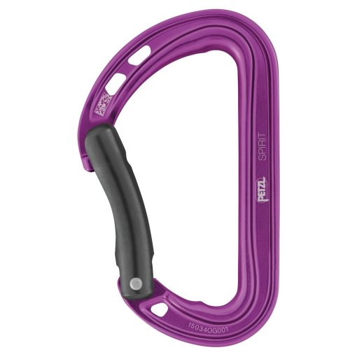 Produktbild von Petzl Spirit Karabiner - Schnapper Gebogen - violet