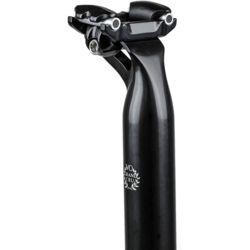 Picture of Velo Orange Grand Cru Medium Setback Seatpost - 31.6x400mm | 16mm Setback - Noir