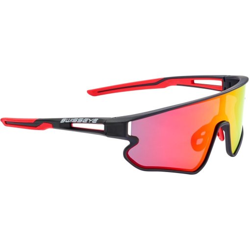 Foto de Swiss Eye Gafas - Hurricane - Black Matt/Red - Smoke BR Revo | 13001